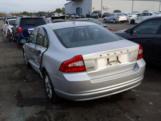 YV1AS982691106057 - 2009 VOLVO S80 3.2 SILVER photo 3