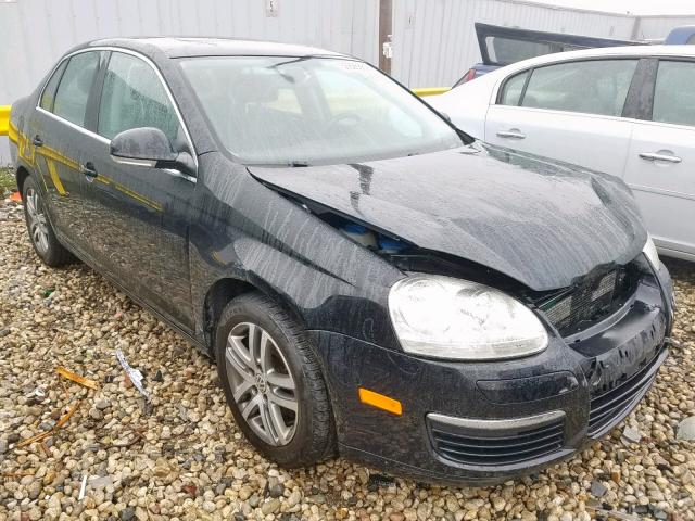 3VWDT71KX6M789956 - 2006 VOLKSWAGEN JETTA TDI BLACK photo 1