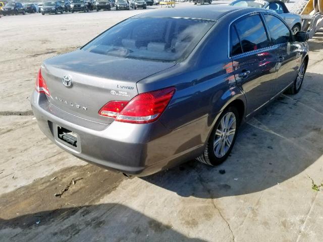 4T1BK36B46U166564 - 2006 TOYOTA AVALON LIM GRAY photo 4