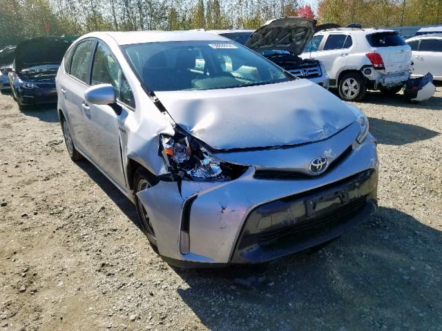 JTDZN3EU8FJ025561 - 2015 TOYOTA PRIUS V SILVER photo 1