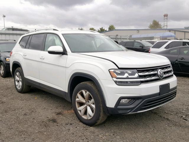 1V2UR2CA5KC542959 - 2019 VOLKSWAGEN ATLAS SE WHITE photo 1