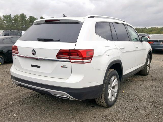 1V2UR2CA5KC542959 - 2019 VOLKSWAGEN ATLAS SE WHITE photo 4