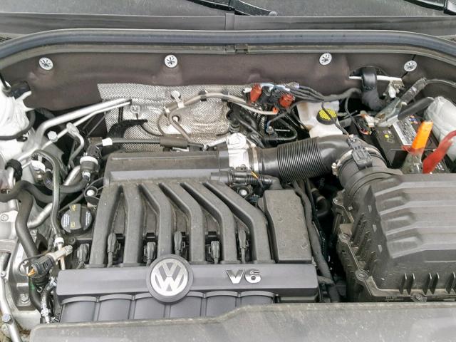 1V2UR2CA5KC542959 - 2019 VOLKSWAGEN ATLAS SE WHITE photo 7