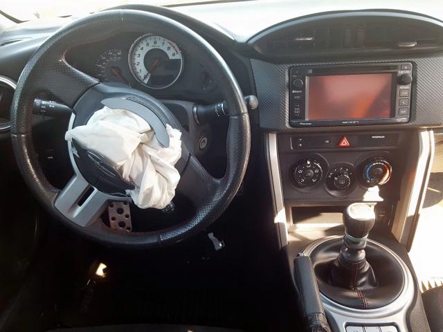 JF1ZNAA11F9702375 - 2015 TOYOTA SCION FR-S BLACK photo 9