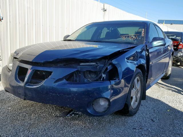 2G2WP552961213401 - 2006 PONTIAC GRAND PRIX TURQUOISE photo 2