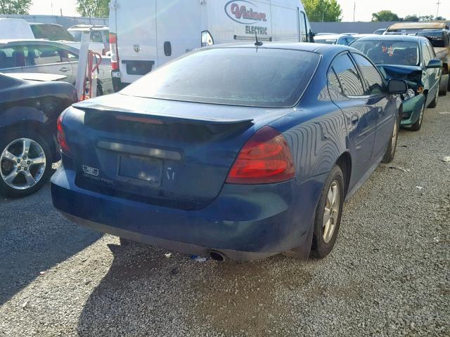 2G2WP552961213401 - 2006 PONTIAC GRAND PRIX TURQUOISE photo 4