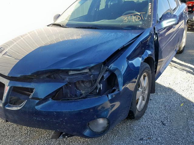 2G2WP552961213401 - 2006 PONTIAC GRAND PRIX TURQUOISE photo 9