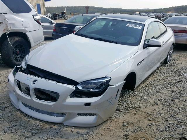 WBALW3C52EC892890 - 2014 BMW 640 I WHITE photo 2