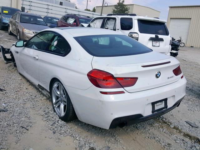 WBALW3C52EC892890 - 2014 BMW 640 I WHITE photo 3