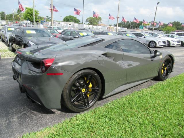 ZFF79ALA4J0229508 - 2018 FERRARI 488 GTB GRAY photo 4