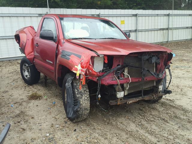 5TENX62N16Z299939 - 2006 TOYOTA TACOMA PRE RED photo 1