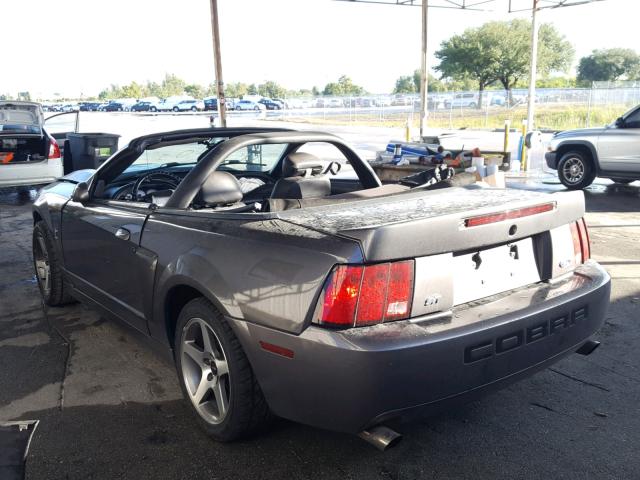 1FAFP49Y93F373065 - 2003 FORD MUSTANG CO GRAY photo 3