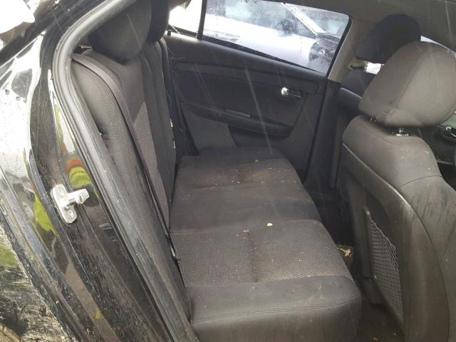 1G1ZC5EU7BF147321 - 2011 CHEVROLET MALIBU 1LT 黑色 照片 6