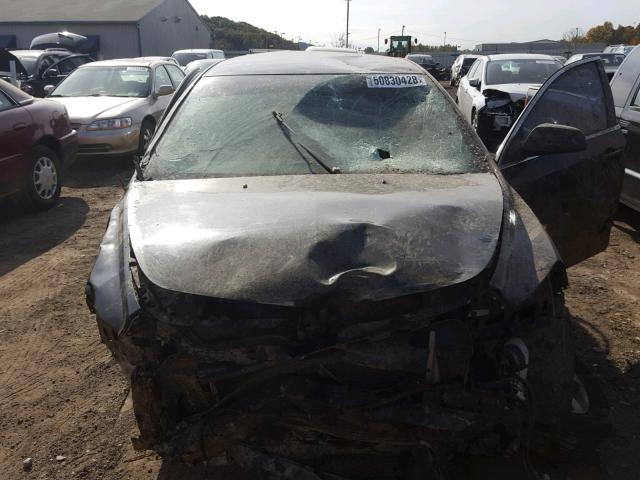 1G1ZC5EU7BF147321 - 2011 CHEVROLET MALIBU 1LT 黑色 照片 9