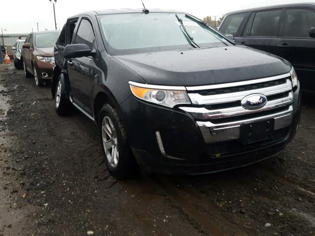 2FMDK3JC1CBA64620 - 2012 FORD EDGE SEL BLACK photo 1