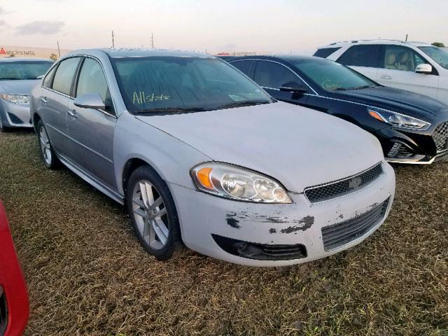 2G1WC5EM8A1164962 - 2010 CHEVROLET IMPALA LTZ SILVER photo 1