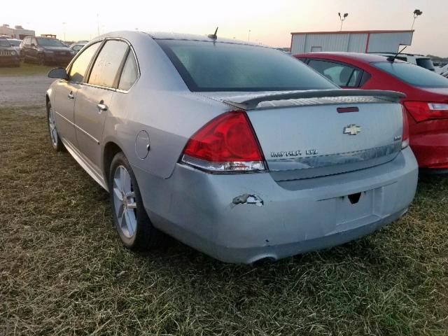 2G1WC5EM8A1164962 - 2010 CHEVROLET IMPALA LTZ SILVER photo 3