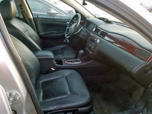 2G1WC5EM8A1164962 - 2010 CHEVROLET IMPALA LTZ SILVER photo 5