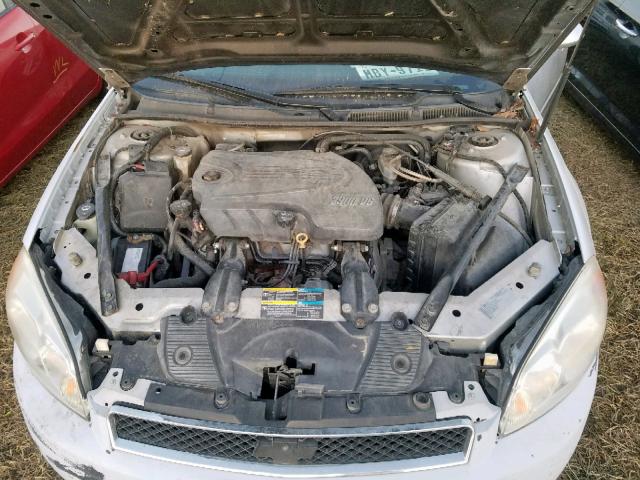 2G1WC5EM8A1164962 - 2010 CHEVROLET IMPALA LTZ SILVER photo 7