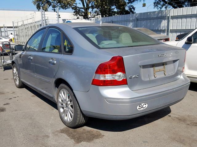 YV1MS390862156892 - 2006 VOLVO S40 2.4I GRAY photo 3