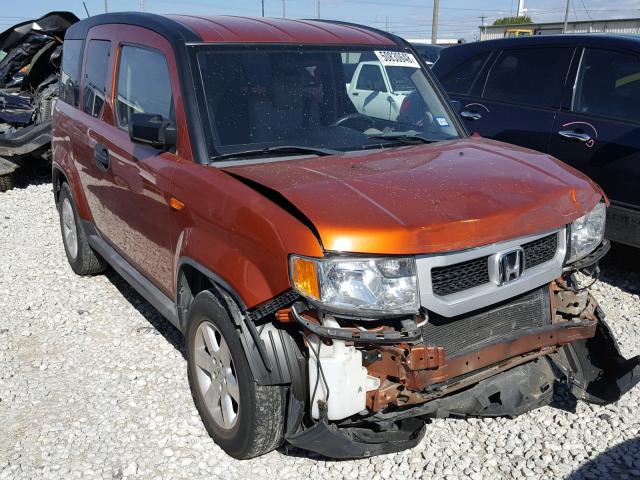 5J6YH1H74AL000144 - 2010 HONDA ELEMENT EX ORANGE photo 1