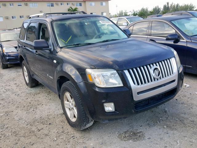 4M2CU29HX8KJ26821 - 2008 MERCURY MARINER HE BLACK photo 1