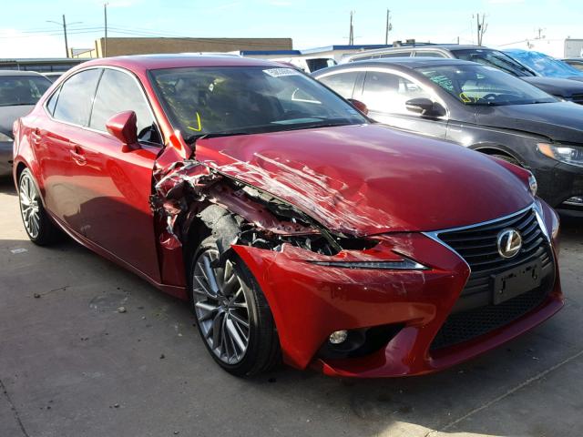 JTHBF1D27F5055497 - 2015 LEXUS IS 250 RED photo 1