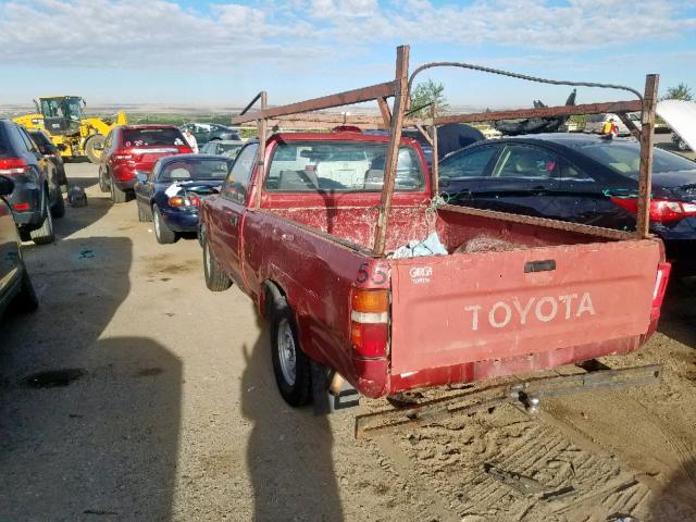 4TARN81A8SZ321440 - 1995 TOYOTA PICKUP 1/2 RED photo 3