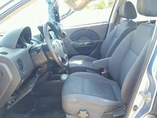 KL1TD66687B711001 - 2007 CHEVROLET AVEO BASE Mavi foto 5