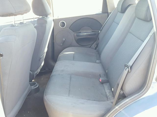 KL1TD66687B711001 - 2007 CHEVROLET AVEO BASE Mavi foto 6