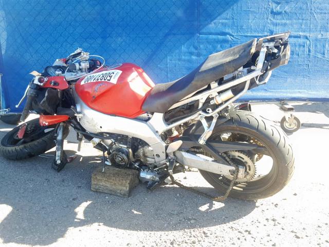 JYA5AHC003A036472 - 2003 YAMAHA YZF600 R RED photo 3