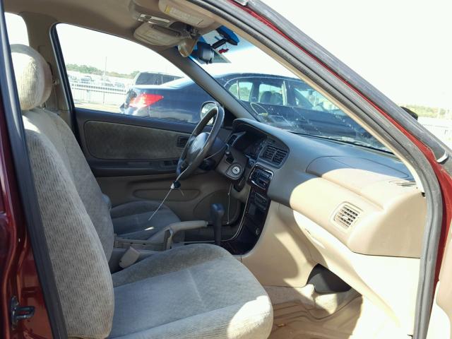 1N4DL01D71C128395 - 2001 NISSAN ALTIMA XE RED photo 5