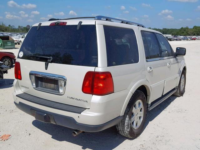 5LMFU27596LJ02540 - 2006 LINCOLN NAVIGATOR CREAM photo 4