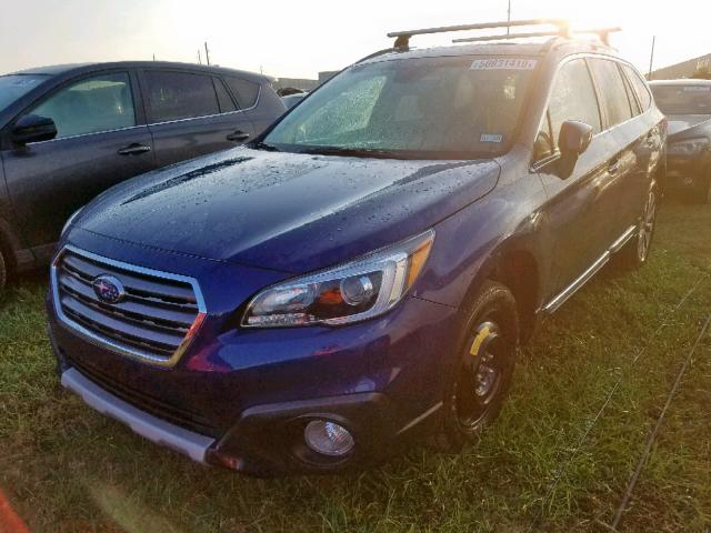 4S4BSETCXH3430565 - 2017 SUBARU OUTBACK TO BLUE photo 2