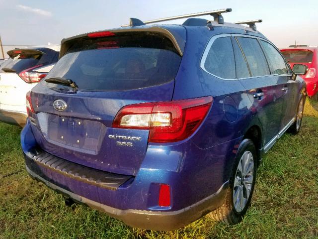 4S4BSETCXH3430565 - 2017 SUBARU OUTBACK TO BLUE photo 4