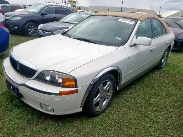 1LNHM87A92Y713967 - 2002 LINCOLN LS 白色 照片 2