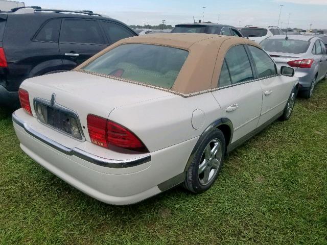 1LNHM87A92Y713967 - 2002 LINCOLN LS WHITE photo 4