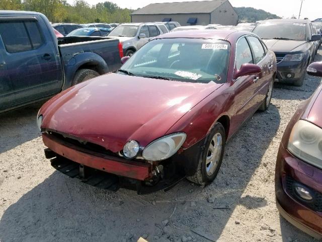 2G4WC552961117903 - 2006 BUICK LACROSSE C BURGUNDY photo 2