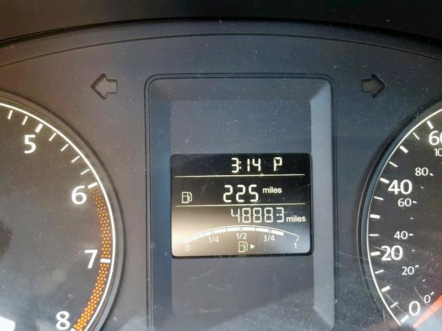 3VW2K7AJ5EM242223 - 2014 VOLKSWAGEN JETTA BASE 银色 照片 8