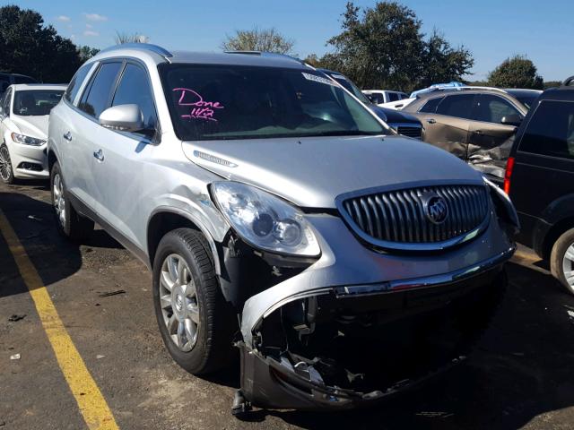 5GAKVDED1CJ176665 - 2012 BUICK ENCLAVE SILVER photo 1