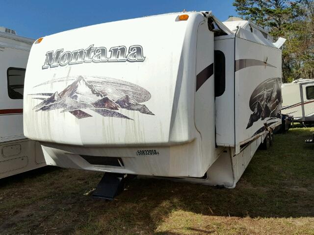 4YDF3402184700640 - 2008 KEYSTONE MONTANA WHITE photo 2
