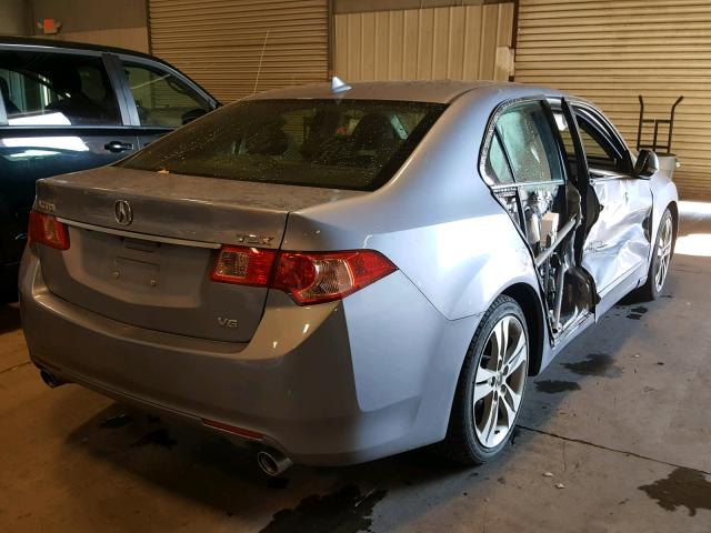 JH4CU4F64CC000136 - 2012 ACURA TSX TECH GRAY photo 4