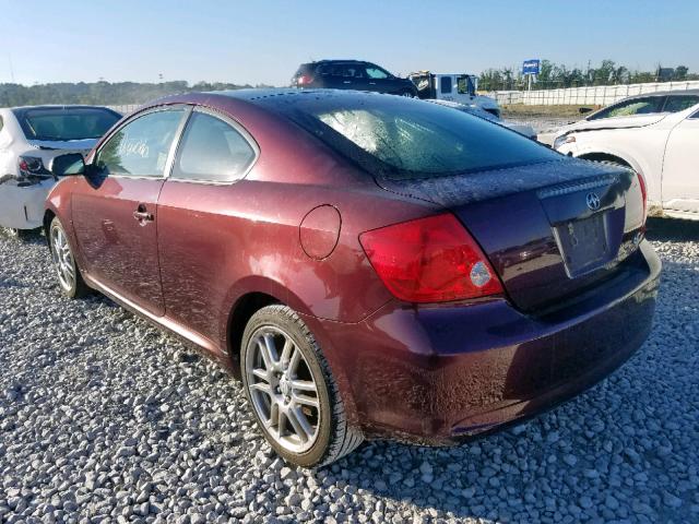 JTKDE177470190755 - 2007 TOYOTA SCION TC წითელი ფოტო 3