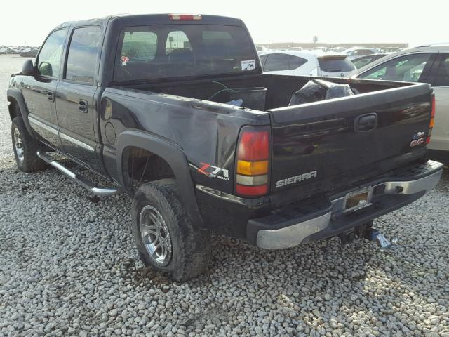 2GTEK13T151394454 - 2005 GMC NEW SIERRA BLACK photo 3