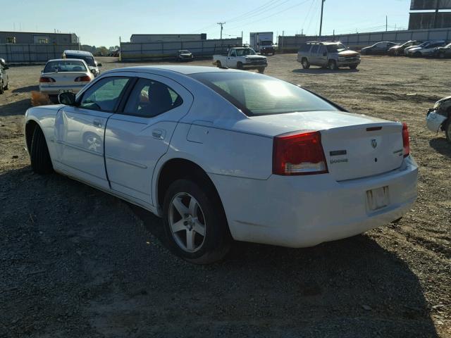 2B3CA3CV5AH290883 - 2010 DODGE CHARGER SX WHITE photo 3