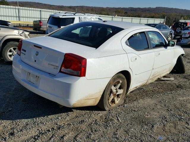 2B3CA3CV5AH290883 - 2010 DODGE CHARGER SX WHITE photo 4