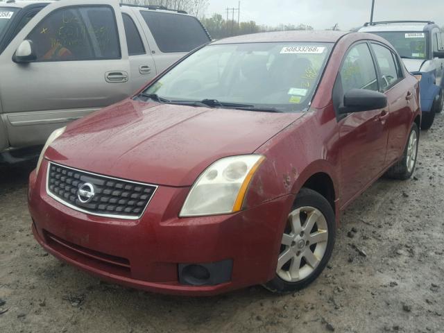 3N1AB61E07L604739 - 2007 NISSAN SENTRA 2.0 RED photo 2