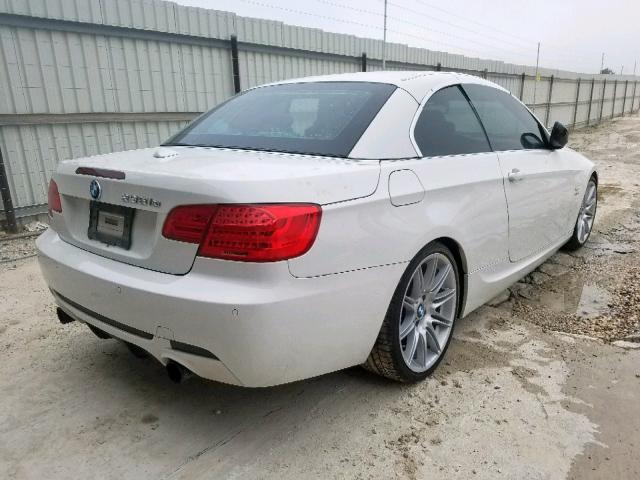 WBADX1C57BE394478 - 2011 BMW 335 IS WHITE photo 4