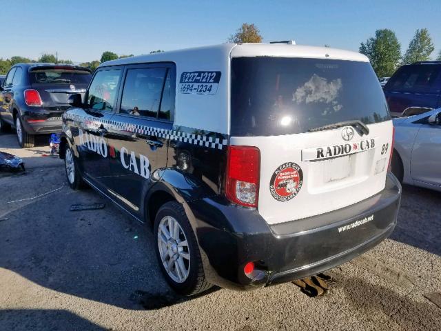 JTLZE4FE9DJ033599 - 2013 TOYOTA SCION XB 黑色 照片 3