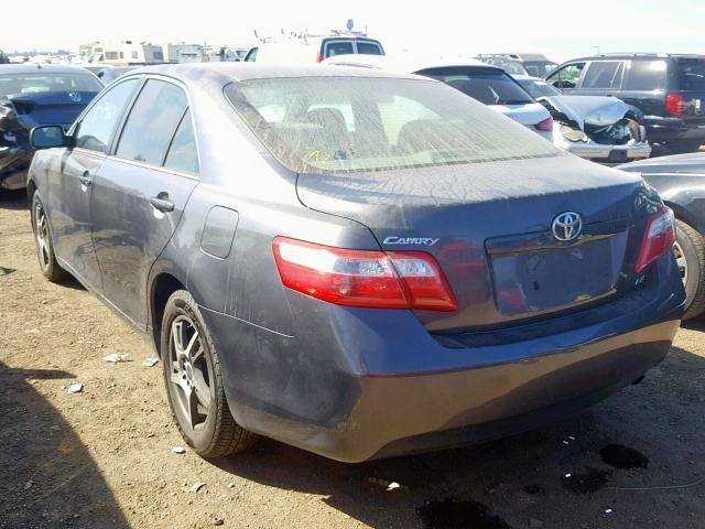 4T4BE46K29R078068 - 2009 TOYOTA CAMRY BASE GRAY photo 3